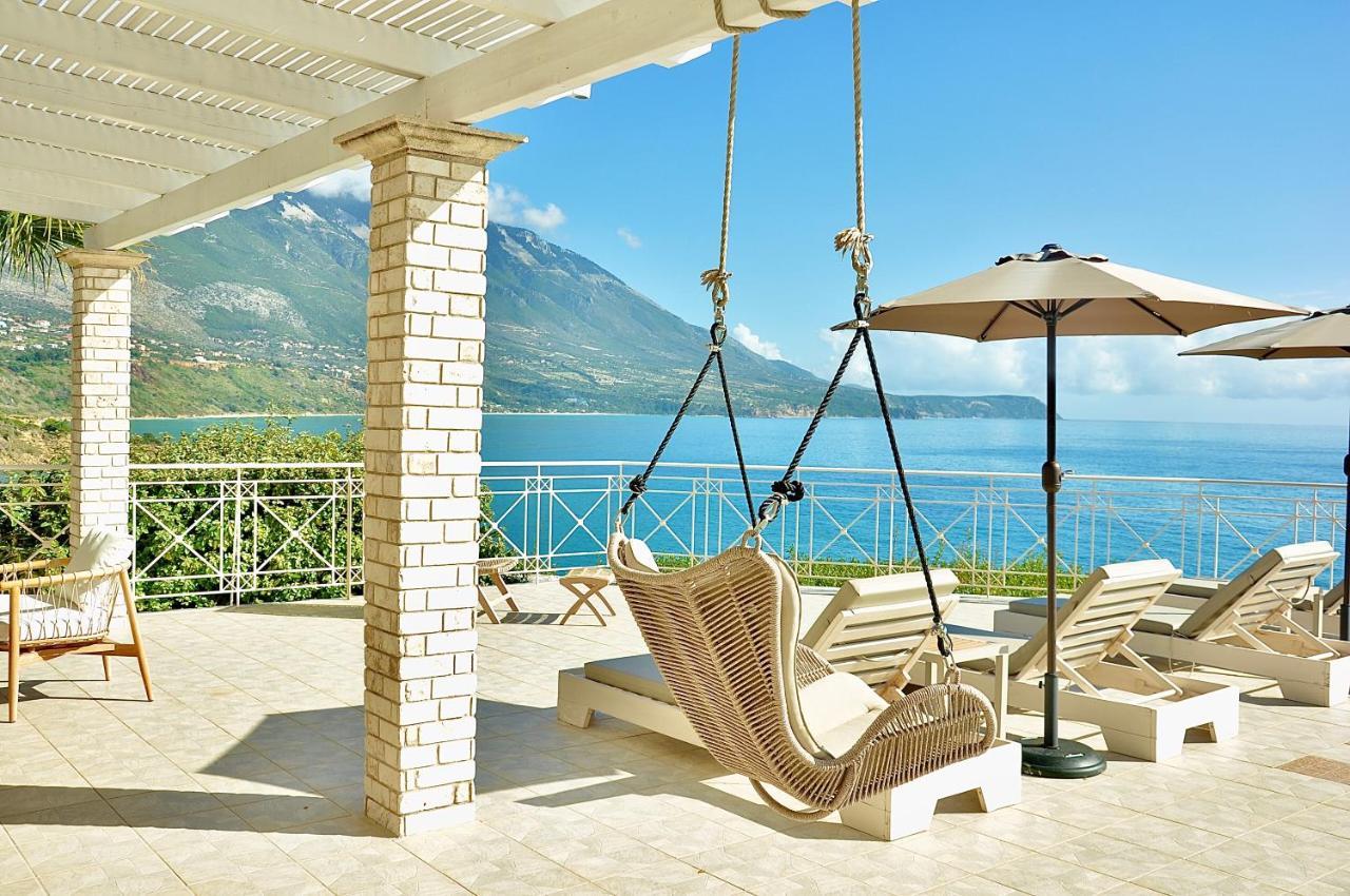 Stone Villa Kefaloniaprivatevillas Trapezaki  Dış mekan fotoğraf