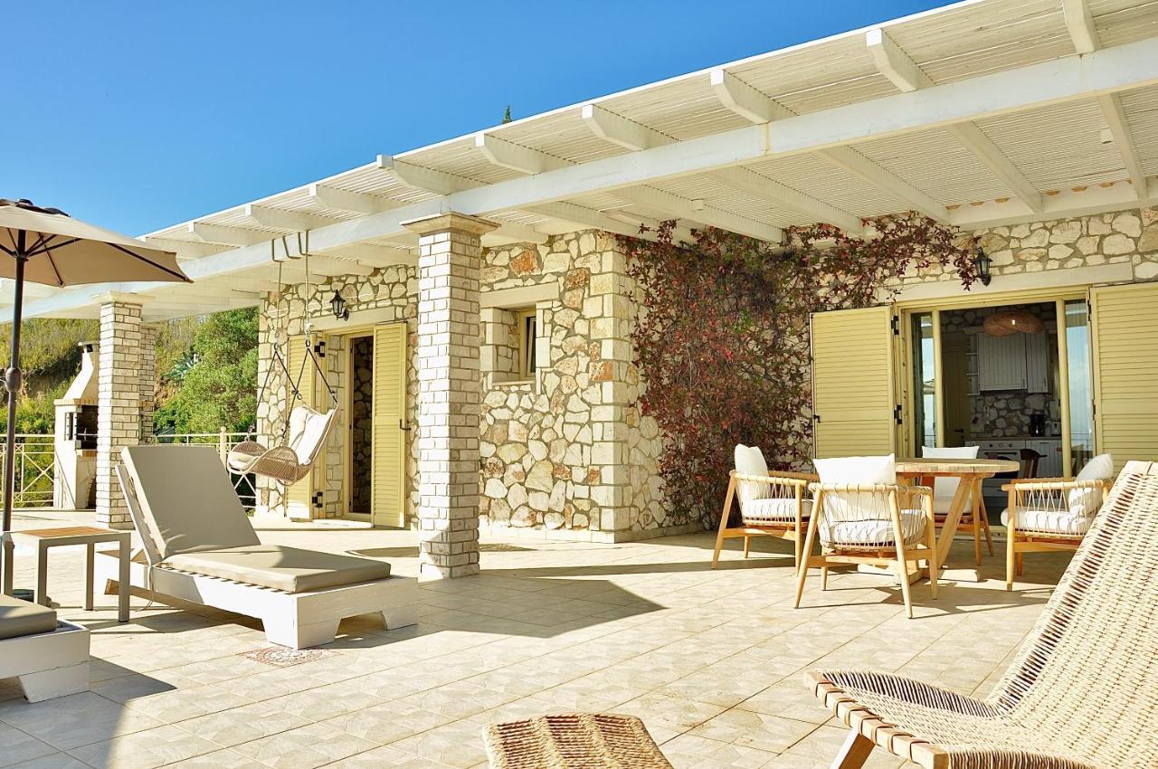 Stone Villa Kefaloniaprivatevillas Trapezaki  Dış mekan fotoğraf