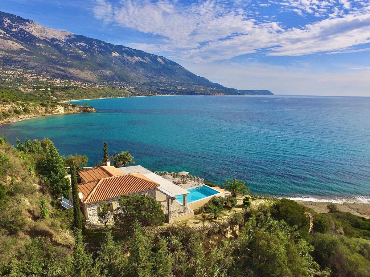Stone Villa Kefaloniaprivatevillas Trapezaki  Dış mekan fotoğraf