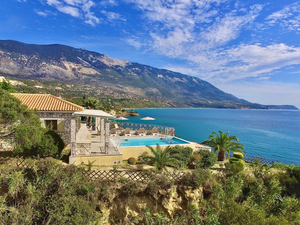Stone Villa Kefaloniaprivatevillas Trapezaki  Dış mekan fotoğraf