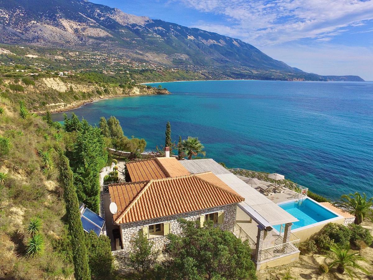 Stone Villa Kefaloniaprivatevillas Trapezaki  Dış mekan fotoğraf
